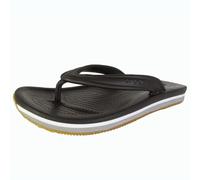 Sandali Flip Flop Retro Crocs, Nero/Grigio Chiaro, Uomo 4 US M / Donna 6 US M