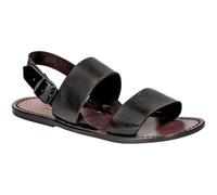 Sandali francescani Donna in Pelle Marrone Artigianali - 500X D Moro - Taglia: EU 40