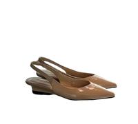 Sandali francesi da Donna JJDFW, Perfetti per L'Estate, con Tacco Basso, Scollo Poco Profondo e Punta Affusolata.