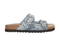 Sandali Gaelle Gacaw01716 Ciabatte Donna Ecopelle Blu