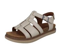 Sandali Gladiatore In Pelle Strappy Da Donna Clarks Con Finti Fibbia Arwell Sun
