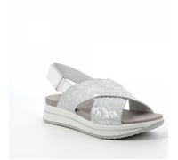 Sandali Igi&co 1675255 pelle argento zeppa 4,5 cm Made in Italy €64,99 - 20%