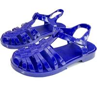 Sandali in gomma da donna,sandali in plastica unisex,scarpe classiche con fibbia trasparente da donna,scarpe da spiaggia in cristallo (Sandalen7,38EU)