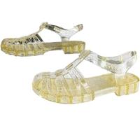 Sandali in gomma da donna,sandali in plastica unisex,scarpe classiche con fibbia trasparente da donna,scarpe da spiaggia in cristallo (Sandalen3,39EU)