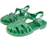 Sandali in gomma da donna,sandali in plastica unisex,scarpe classiche con fibbia trasparente da donna,scarpe da spiaggia in cristallo (Sandalen8,36EU)