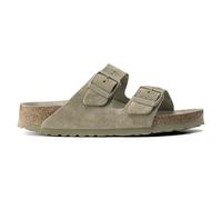 Birkenstock Arizona Soft Footbed Suede Leather men Sandals & Slides green in taglia:43