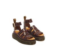 Sandali in pelle, Clarissa Quad Rodeo Marrone 40