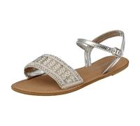 Sandali In Pelle Collection Beaded Per Donne - F0R896