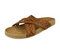 Sandali In Pelle Con Cinghie Incrociate Down To Earth Per Donne F0R0429