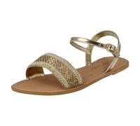 Sandali In Pelle Con Perline Spot On Da Donna