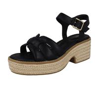 Sandali In Pelle Con Tacco A Corda Clarks Da Donna, Coledale Strap