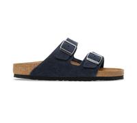 Sandali in pelle scamosciata Birkenstock Arizona Bleu 40 Stretto