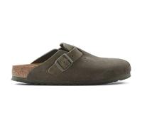 Sandali in pelle scamosciata Birkenstock Boston Vert 42 Stretto