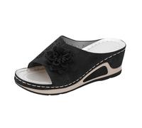 Sandali Inblu Donna Sandali Comodi Donna Eleganti Pantofole Casa Silenziose Ciabatte Da Riabilitazione Scarpe Da Ginnastica Donna Con Zeppa Sandali Zeppa Ciabatte+Zeppa