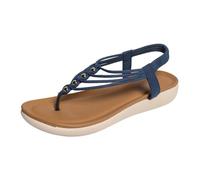 Sandali infradito da donna estivi sandali da spiaggia casual sandali da vacanza sandali con cinturino tinta unita scarpe larghe sandali da passeggio romani scarpe aperte leggere scarpe antiscivolo