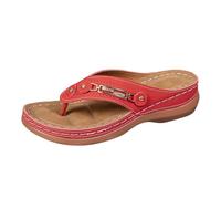 Sandali Infradito Donna con Zeppa Comoda, Modello con Supporto Plantare, Ideali per Passeggiate e Uso Quotidiano, Adatti a Chi Cerca Comfort e Stile per permetterti di Camminare Senza affaticamento