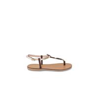 Sandali infradito in pelle Harvil Marrone 38