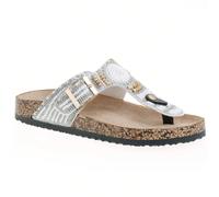 Sandali infradito in sughero con decorazioni in strass, per donna, comodi e adatti per l'uso quotidiano e casual in estate Questo sandalo da donna presenta un esclusivo design infradito con scintillan