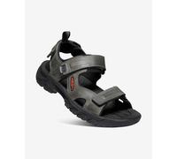 KEEN Targhee III Open Toe sandali da trekking da uomo grigio/nero (41 EU)