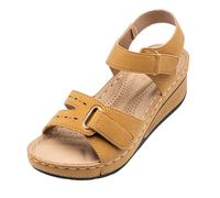 Sandali larghi per le donne scarpe ortopediche per le donne fascite plantare cuscino sandalo da passeggiata comodi sandali con zeppa piattaforma pantofole da trekking recupero calzature sportive