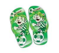 Sandali MaDe con tigre e pallone da calcio verdi
