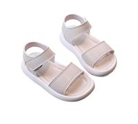 Sandali Mare Bimbo - Sandali per Bambine e Bambini Comodi Casual da Indossare Ogni Giorno con Suola Morbida e Traspirante per Bambini da 1 a 6 Anni. (White 1.5-2Anni)
