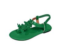Sandali Mare Donna,Sandalo Elegante Donna,Piatti Design Floreale Passante Dita Stile Bohémien Un Comfort Una Calzatura Alla Moda,Ciabatta Strappo Bocca Di Pesce Flessibile Esterno Trekking