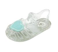Sandali Mare e Piscina, con Cinturino, Confortevoli, Leggeri, Flessibili e Traspiranti, Unisex - Bambini E Ragazzi, Sandali per Bambini, Scarpe Primi Passi per Bambini, Scarpe (01-White, 8.5-9 Years)