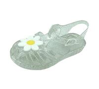 Sandali Mare e Piscina, con Cinturino, Confortevoli, Leggeri, Flessibili e Traspiranti, Unisex - Bambini E Ragazzi, Sandali per Bambini, Scarpe Primi Passi per Bambini, Scarpe (White, 3.5-4Years)