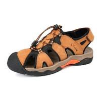 Sandali Mare Uomo,Comodi Sandali Da Uomo Con Chiusura A Strappo Per Un Uso Casual E Quotidiano In Primavera E In Estate. Sandali Leggeri E Facili Da Indossare Per Il Relax.