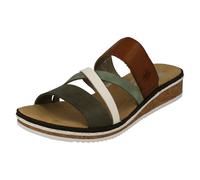 Sandali Mule Con Tacco A Wedge Strappy Rieker V3652 Per Donne