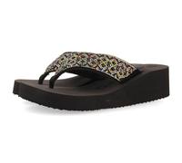 Sandali Multicolor con Zeppa E Strass per Donna DRENOVE