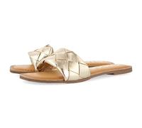 SANDALI NERE TIPO PALA CON TRENZATO PER DONNA SENGLEA, oro, 36 EU