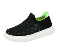Sandali Neri Bambino Scarpe Bimbo Estive Sneakers Estive Ragazzi Mesh Leggero Traspirante Casual Slip On Sportive All'Aperto per Mare e Piscina
