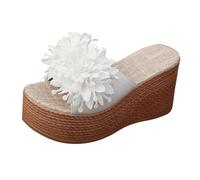 Sandali ortopedici con plateau, punta aperta, sandali ortopedici, scarpe ortopediche per matrimoni, balli di fine anno, scarpe da sposa, pantofole con supporto per arco plantare, stile casual, per