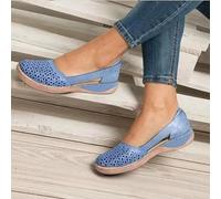 Sandali ortopedici da donna, alla moda, con plateau, antiscivolo, estivi, leggeri, larghi, comodi, morbidi e imbottiti