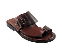 Sandali Ortopedici da Uomo con Supporto Le Dita dei Piedi E Supporto L'alluce Valgo,Ciabatte da Spiaggia con Supporto L'Arco Plantare,Infradito Estive La Fascite Plantare(Brown,43 EU)