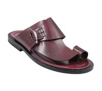 Sandali Ortopedici da Uomo con Supporto Le Dita dei Piedi E Supporto L'alluce Valgo,Ciabatte da Spiaggia con Supporto L'Arco Plantare,Infradito Estive La Fascite Plantare(Red,38 EU)