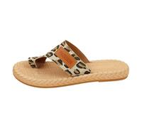 Sandali Ortopedici Donna Alluce Valgo, Supporto Ad Arco Sandali Infradito da Donna con Punta a Clip Casual Pantofole Morbide Bohemian Ciabatte da Spiaggia, Traspiranti & Comodi