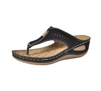 Sandali Ortopedici Donna Leggere Ortopediche Infradito Antiscivolo Eleganti Comode Scarpe Fascite Plantare Estive Ciabatta Camminare Punta Aperta Casual Moda Sandali Con Zeppa Flip Flops Piscina