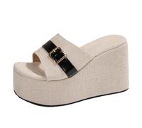 Sandali Ortopedici Donna Scarpa Donna Estate Camminando Confortevole Piattaforma Scarpe Da Spiaggia Traspirante Maglia Sandalo Sport Sandali Da Passeggiata Pantofole Vacanza Slippers Economici 2025