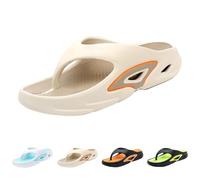 Sandali ortopedici, sandali sportivi da spiaggia/piscina, comodi infradito estive con solette spesse, non slip Cool Drag, Summer Soles, comodi sandali di supporto Arch, marrone, 38 EU