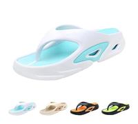 Sandali ortopedici, sandali sportivi da spiaggia/piscina, comodi infradito estive con solette spesse, non slip Cool Drag, Summer Soles, comodi sandali di supporto Arch, Celeste., 38 EU