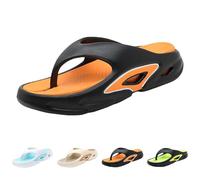 Sandali ortopedici, sandali sportivi da spiaggia/piscina, comodi infradito estive con solette spesse, non slip Cool Drag, Summer Soles, comodi sandali di supporto Arch, Colore: arancione., 38 EU