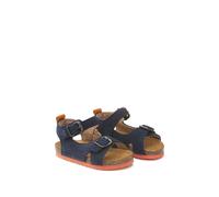 Sandali pelle, made in Europe Blu 20