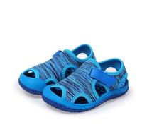 Sandali per bambini a punta chiusa ad asciugatura rapida con cinghie regolabili, scarpe antiscivolo per camminare in piscina, laghi, fiumi e in spiaggia