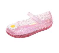 Sandali per bambini e bambine, principessa Jelly Mary Jane di cristallo, travestimento, carnevale, cosplay, ballerine, Natale, feste, Halloween, tutti i giorni, per Outtdoor sport, spiaggia, Red 07
