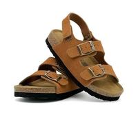 Sandali per bambini per ragazze e ragazzi Escursionismo Atletico Sottopiede in sughero Cinturino Regolabile Bambino Ciabatte Casual Ciabatte Supporto Arco Sandali Open Toes Piatto