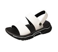 Sandali per bambini Sandali Outdoor Retrò Sandali Ragazzi Scarpe Ragazze Sandali Big Boy Pantofole di Natale, bianco, 11.5 UK Child 3X-Narrow