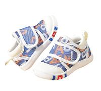 Sandali per Bambini, Scarpe Primi Passi per Bambini, Scarpe Piatte per Bambini, Scarpe da Ragazzo, Scarpe a PiediNudi, Sandali Estivi Sportivi, Sandali per Neonati, Suola Morbida, (02-Blue, 20 Infant)